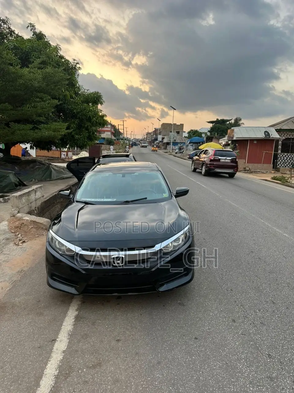Honda Civic EX-L Sedan 2018 Black