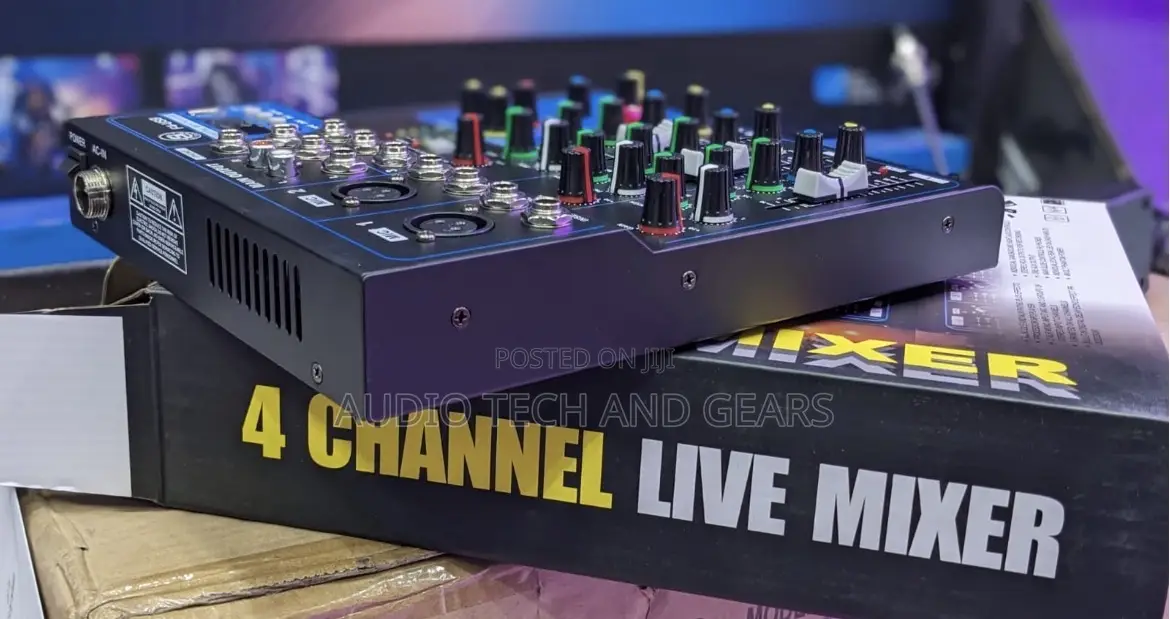 Yamaha Portable 4-Channel Audio Mixer