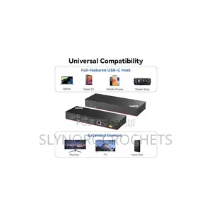 Thinkpad 40af0135 Universal Hybrid Usb-C With Usb-a Adapter Docking