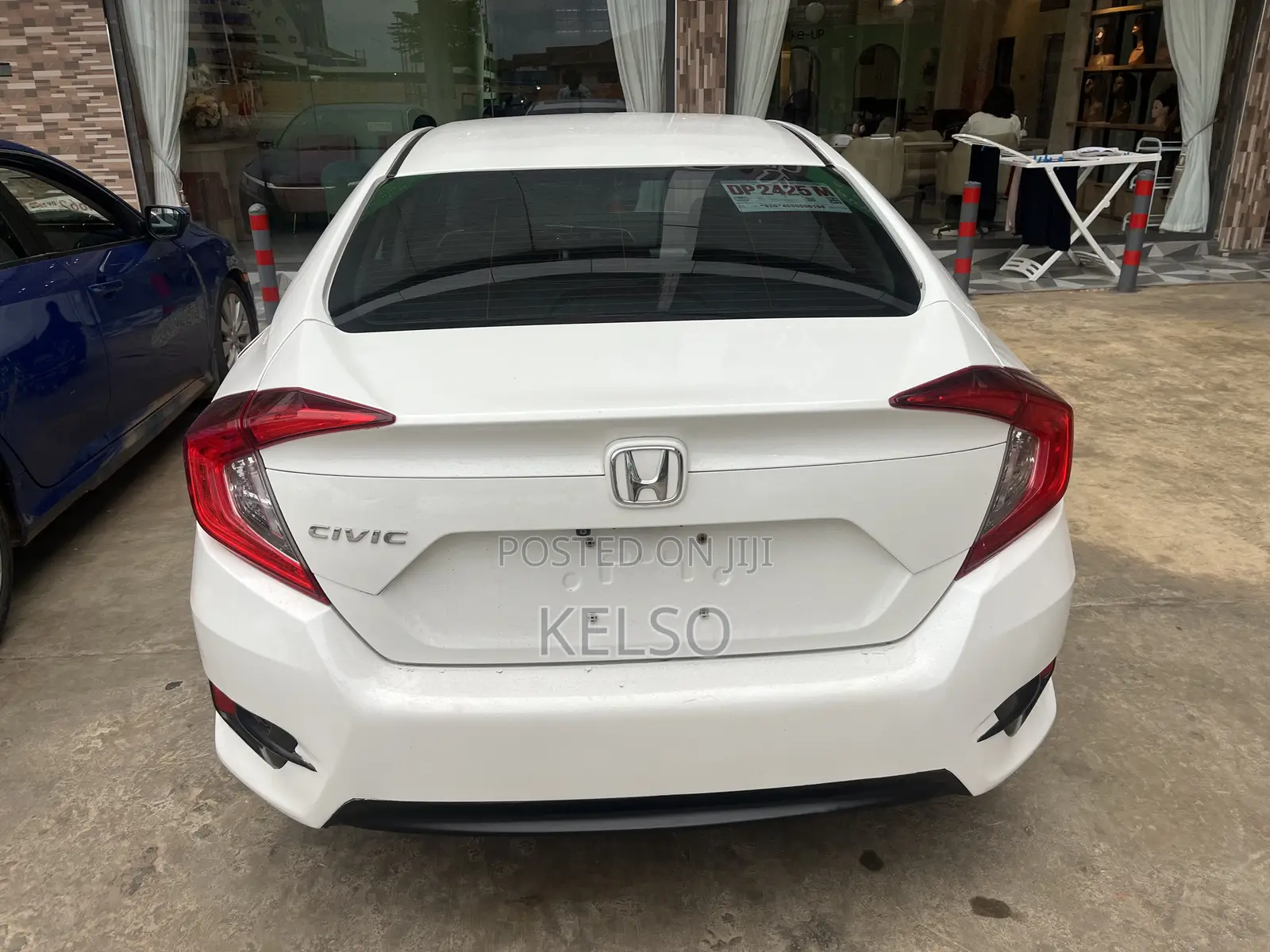 Honda Civic EX 4dr Sedan (1.5L 4cyl) 2016 White