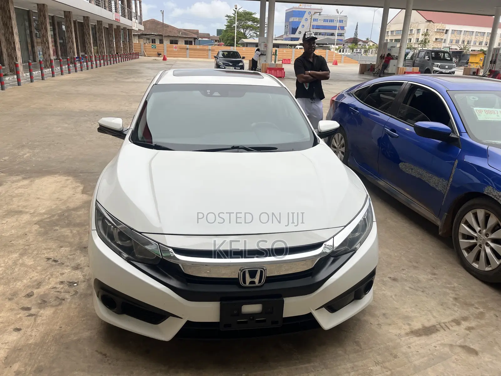 Honda Civic EX 4dr Sedan (1.5L 4cyl) 2016 White