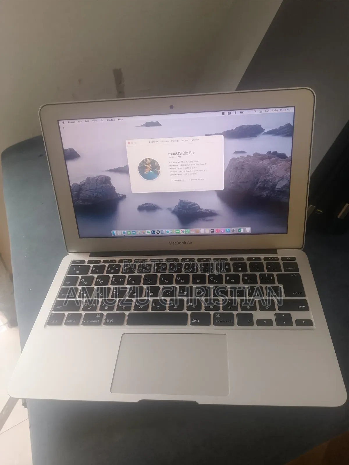 Laptop Apple MacBook 2014 4GB Intel Core 5 HDD 128GB