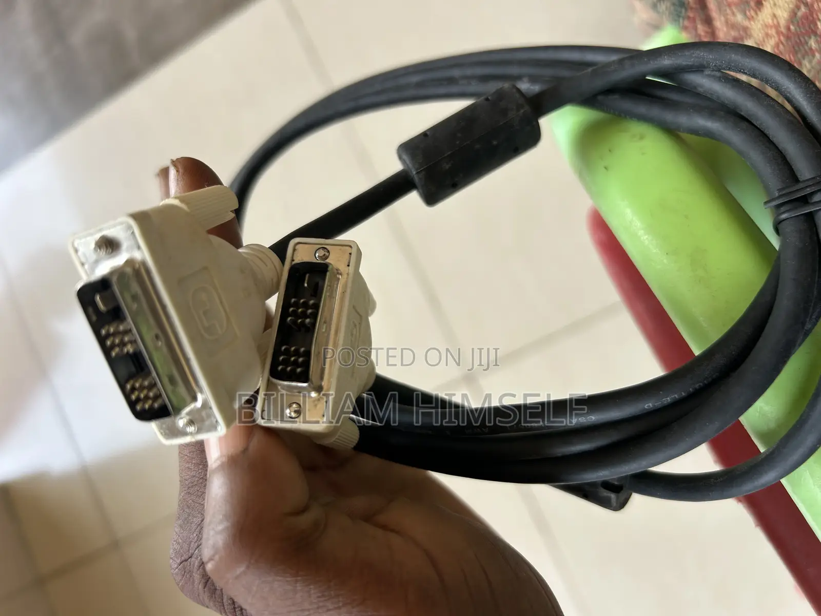 Space Shuttle-D Fire/Flame Resistant Dvi Cable