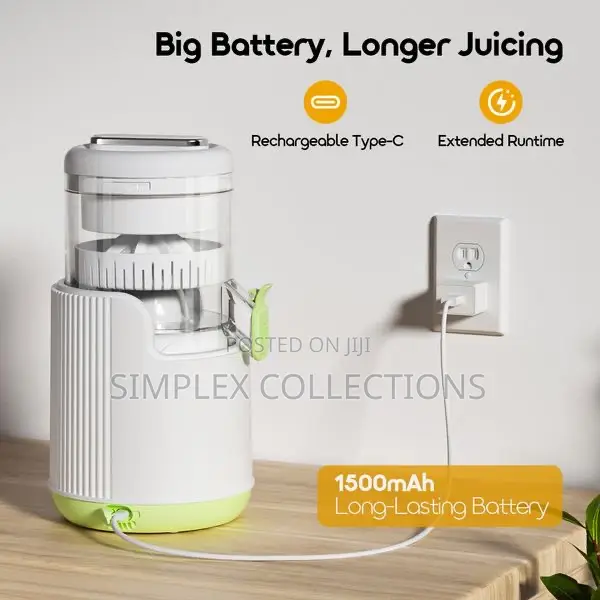 Oraimo Purejuice Rechargeable Safe Design Smart Baby Juicer