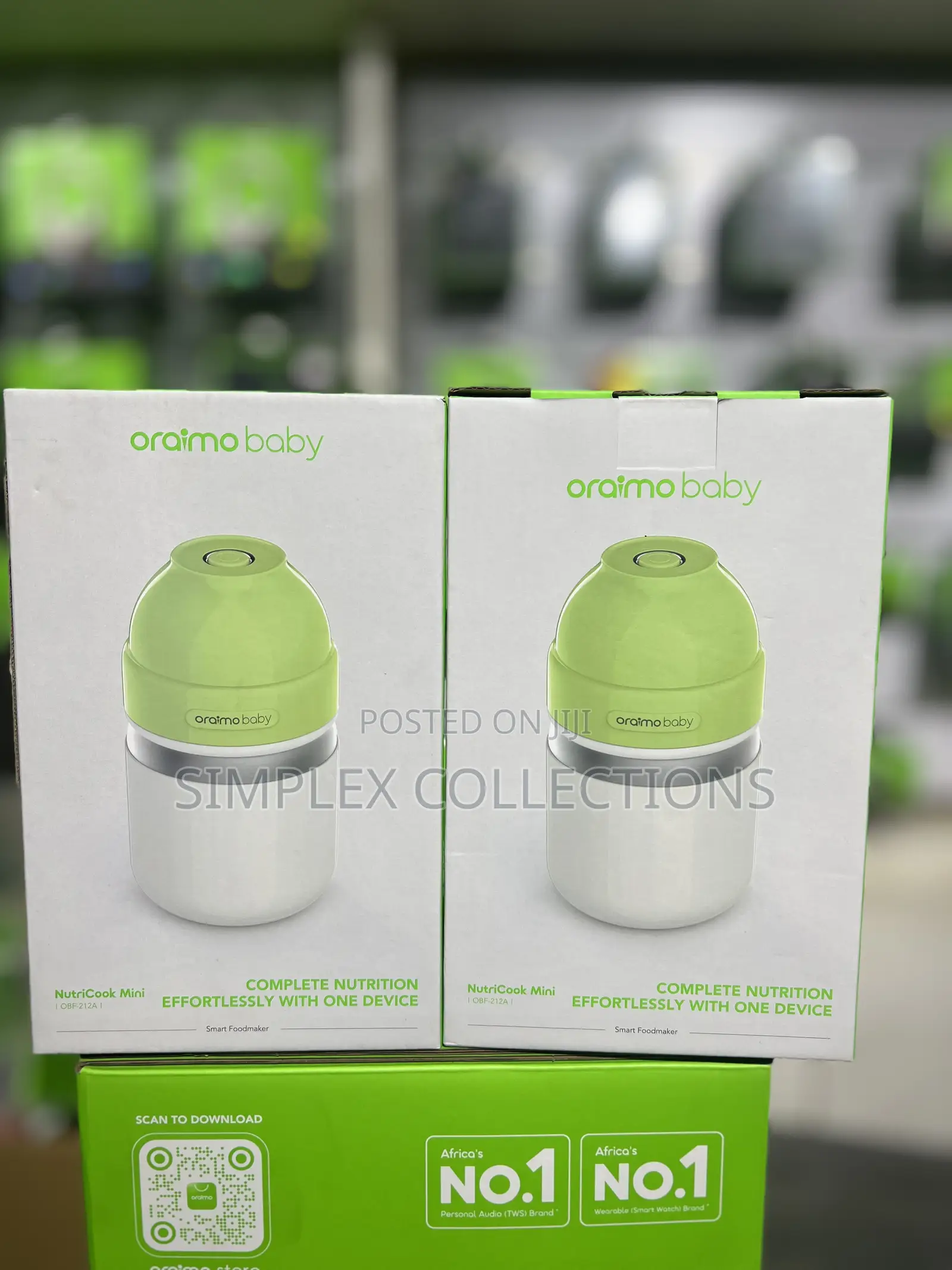 Oraimo Nutricook Mini Food-Grade Safety Smart Auto Smart Foodmaker