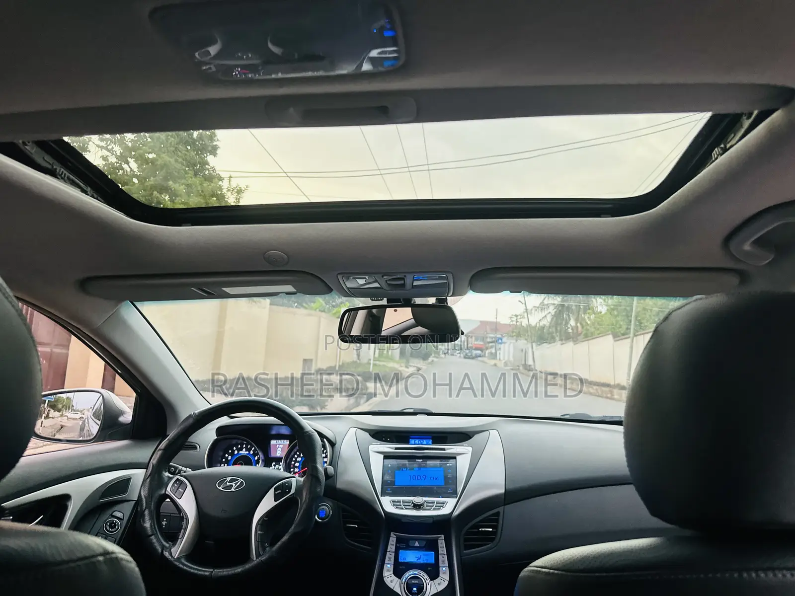 Hyundai Elantra Limited Sedan FWD (1.8L 4cyl 6A) 2016 Gray