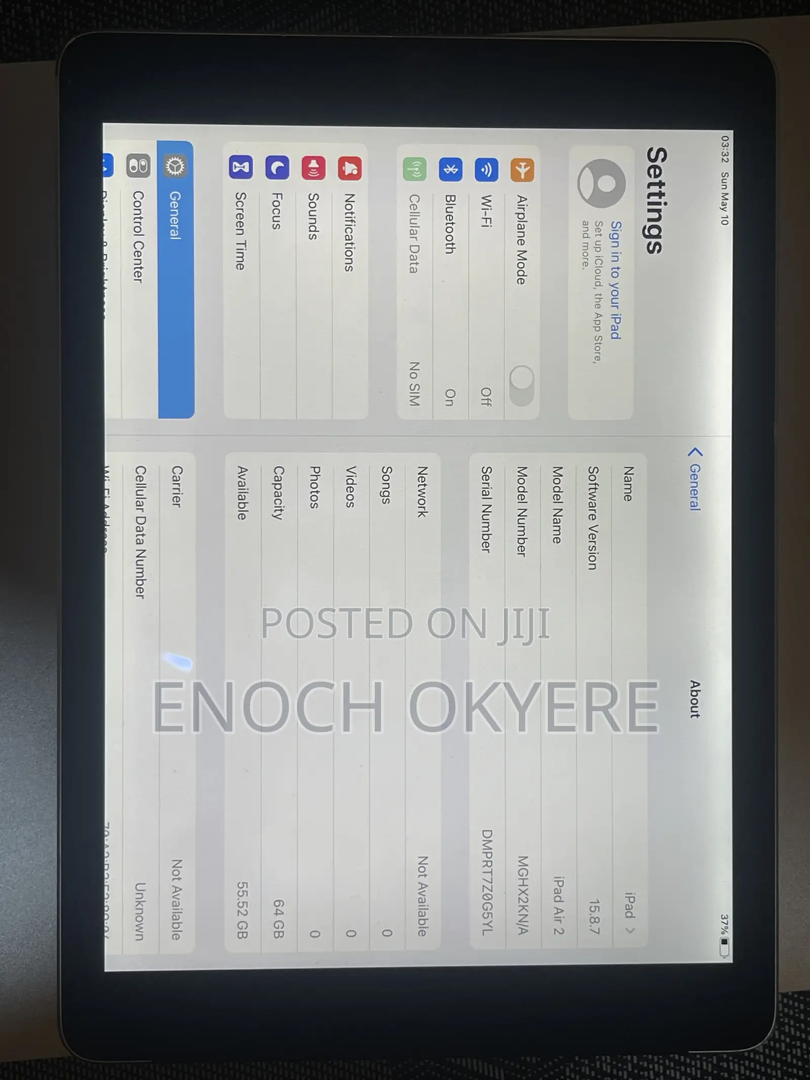 Apple iPad Air 2 64 GB Gray