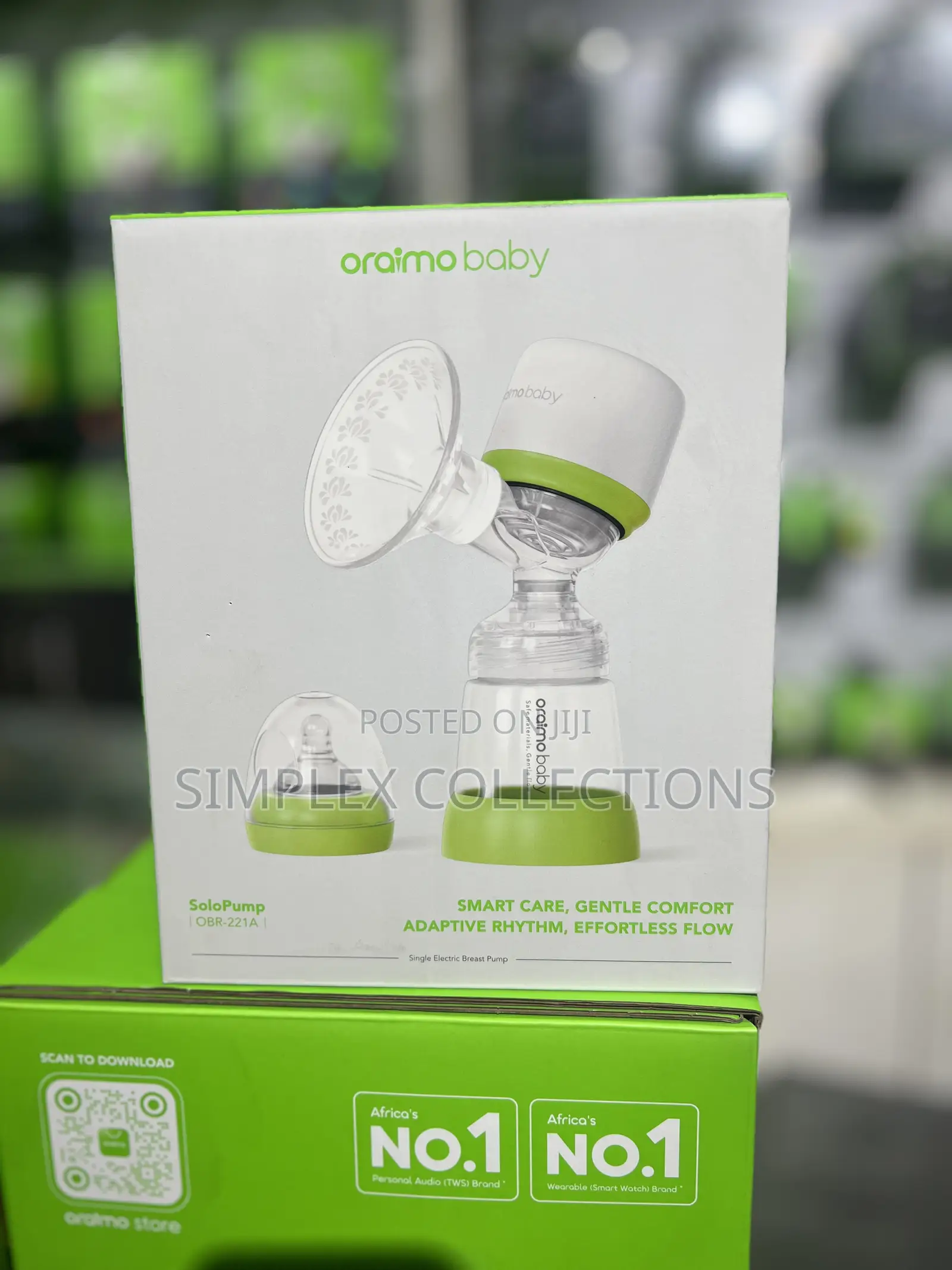 Oraimo Solopump 4 Modes Portable Breast Pump