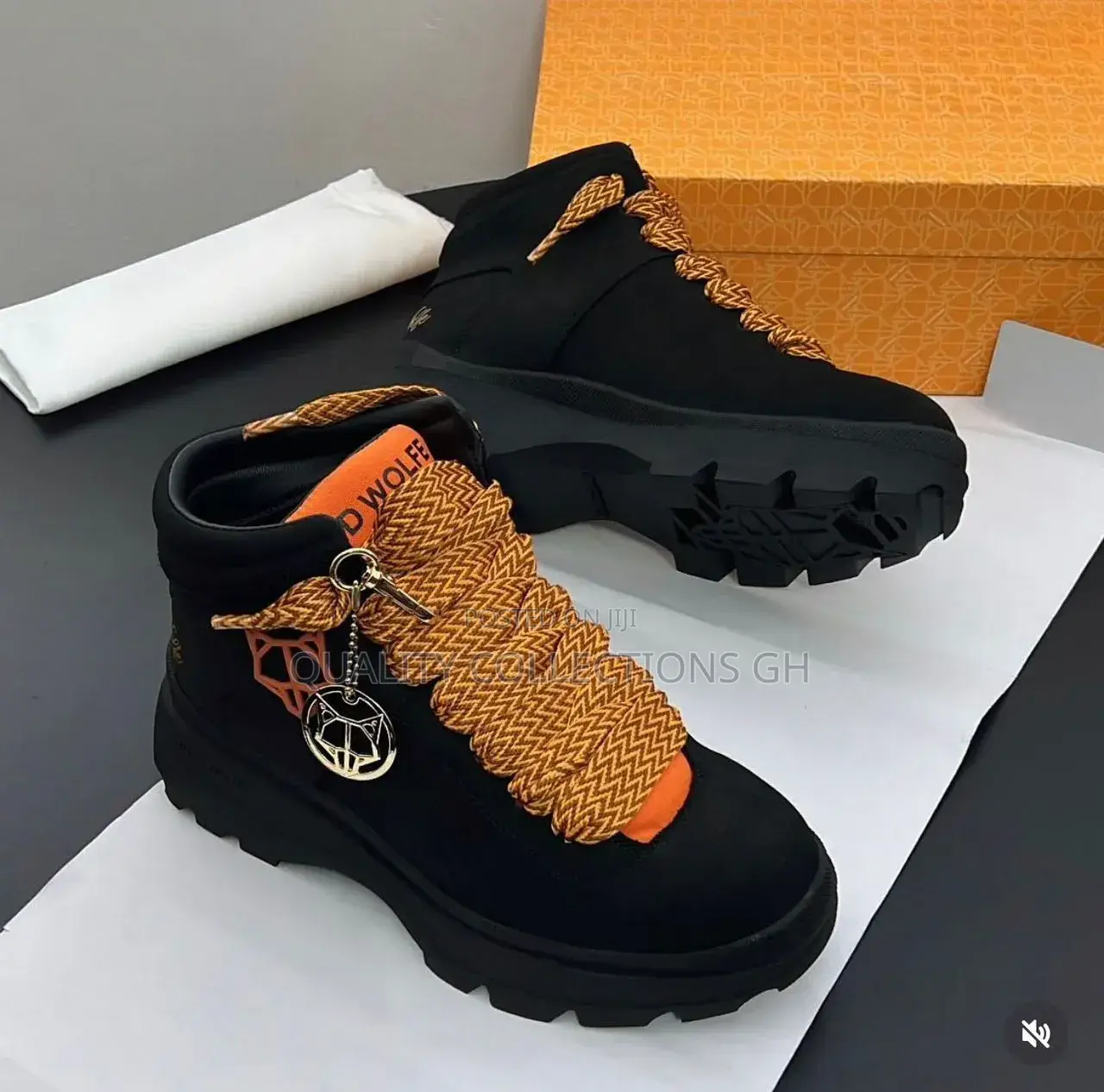 Naked Wolfe Suede Black