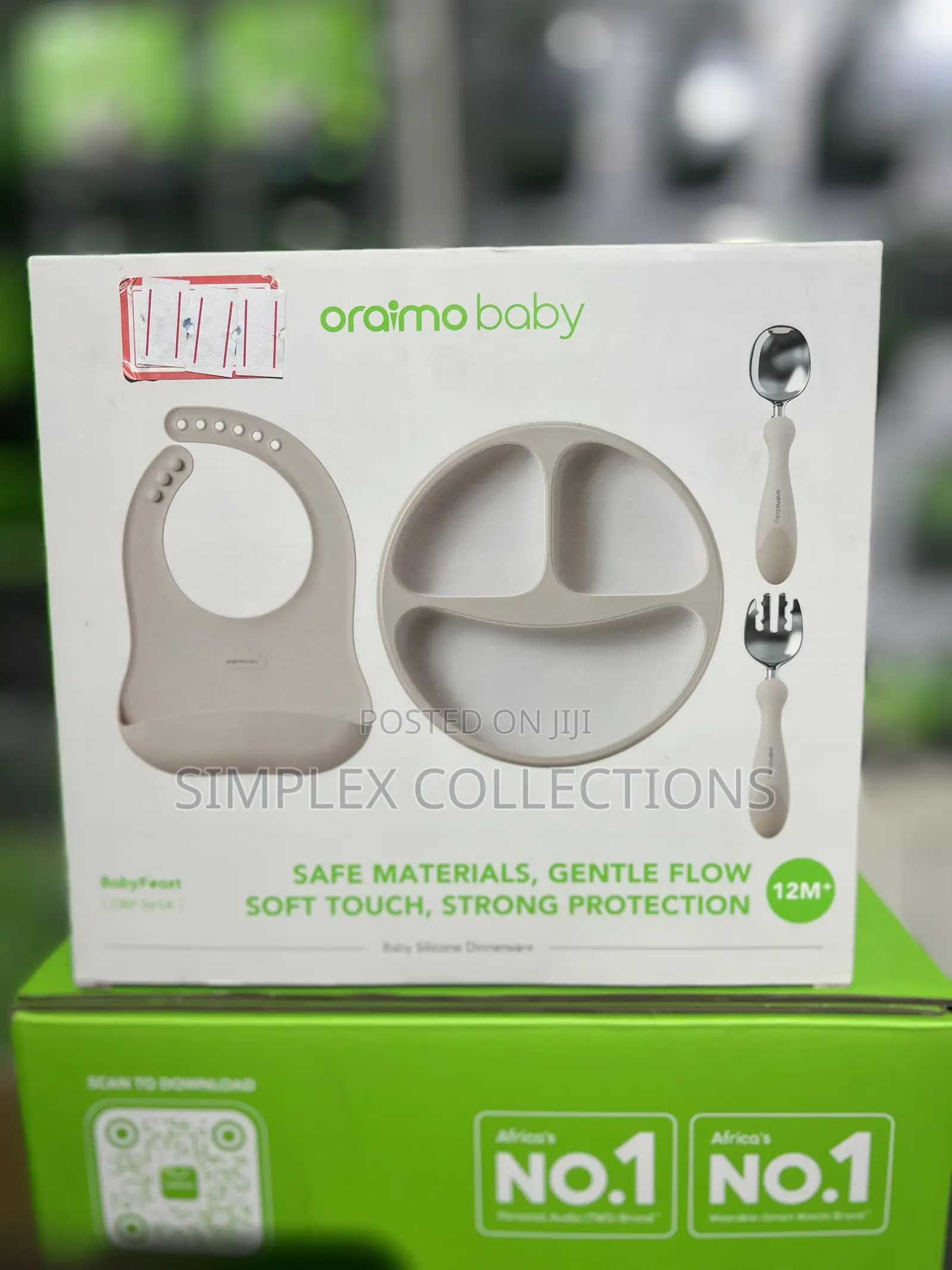 Oraimo Baby Feast Food-grade Silicone Baby Dinner Ware