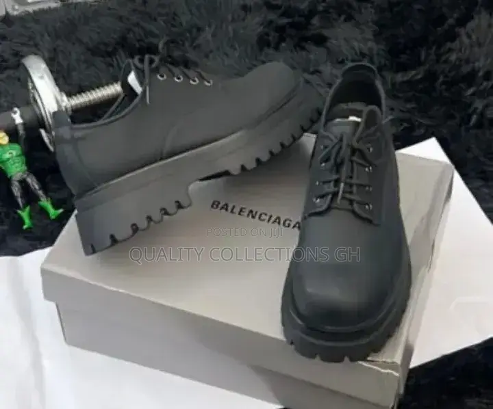 Balenciaga Platform Derby Shoe