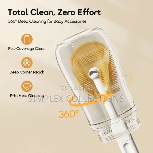 Oraimo Bottleclean Deep Cleaning Baby Bottle Brush Kit