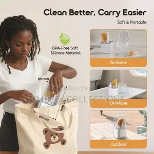 Oraimo Bottleclean Deep Cleaning Baby Bottle Brush Kit