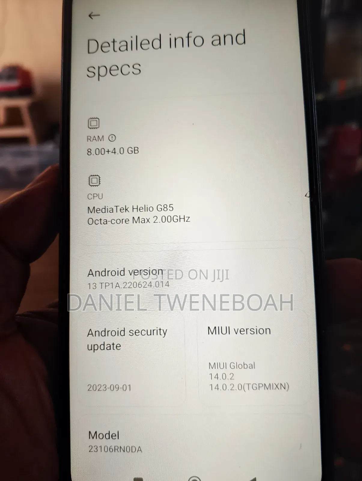 Xiaomi Redmi 13C 256 GB Black
