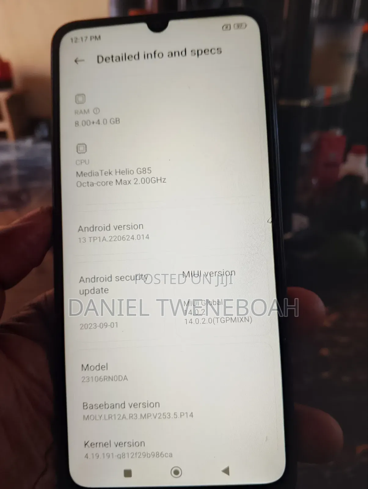 Xiaomi Redmi 13C 256 GB Black