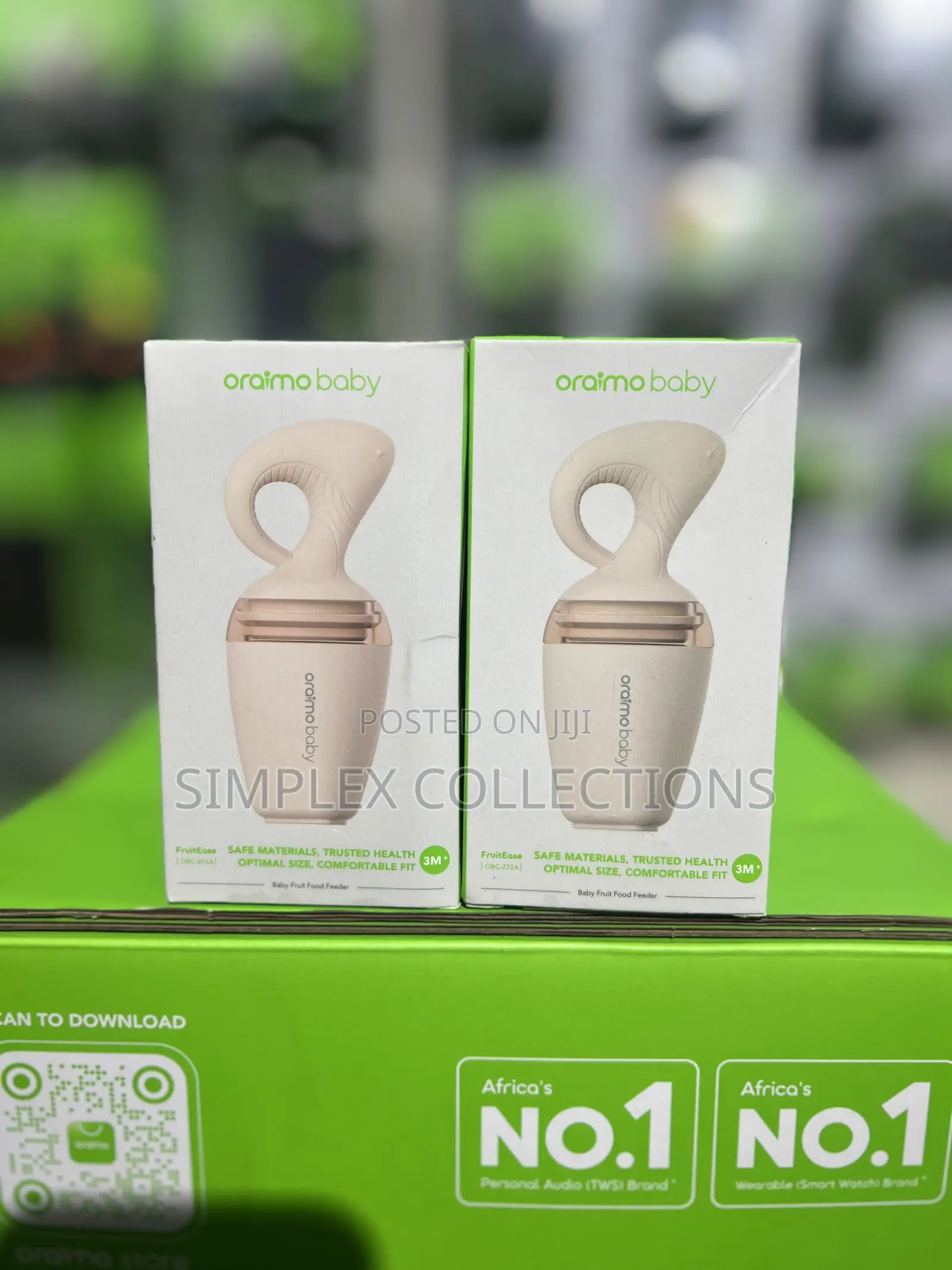 Oraimo Fruitease Food Grade Silicone Fruit Food Feeder
