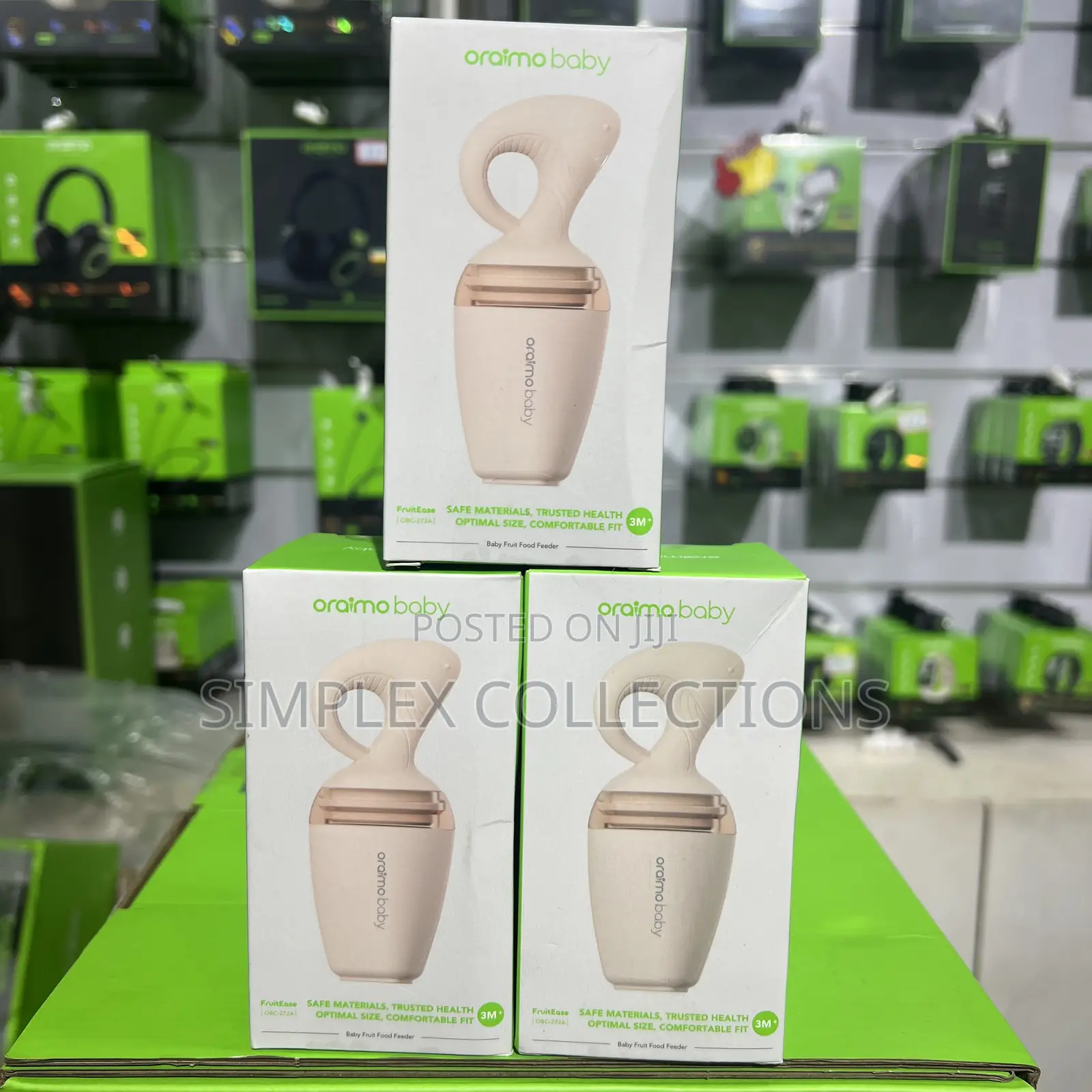 Oraimo Fruitease Food Grade Silicone Fruit Food Feeder
