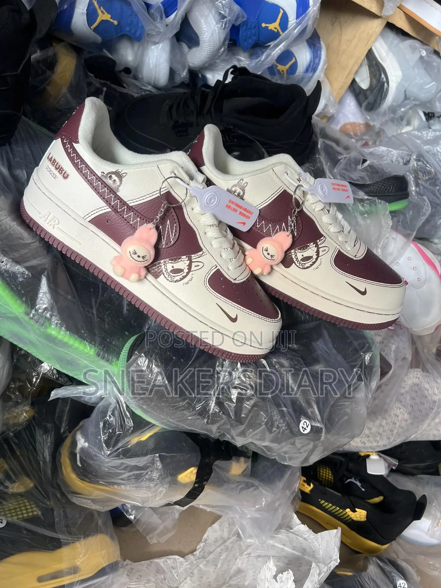 Labubu Pop Mart Air Force