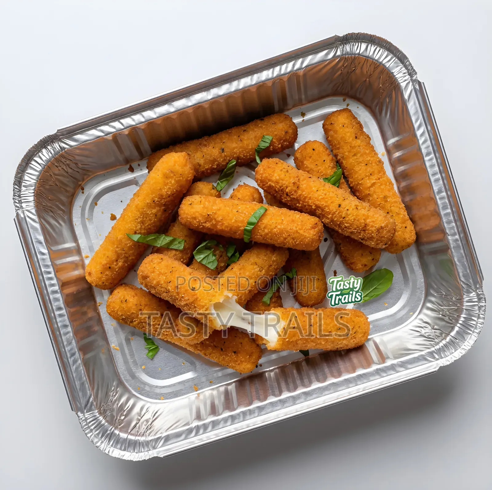 Golden Mozzarella Sticks