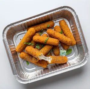 Golden Mozzarella Sticks