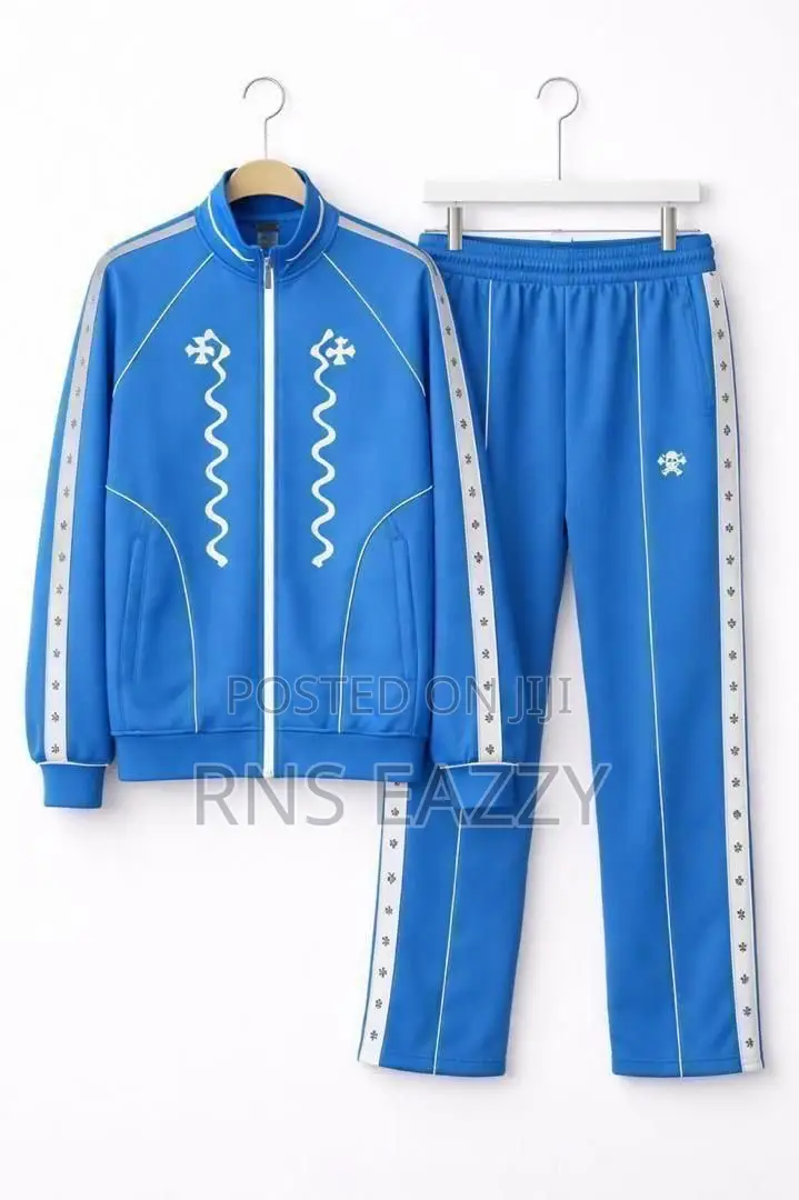 A Two-Piece Chrome Hearts Tracksuit