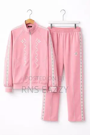A Two-Piece Chrome Hearts Tracksuit