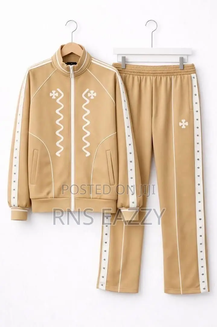 A Two-Piece Chrome Hearts Tracksuit