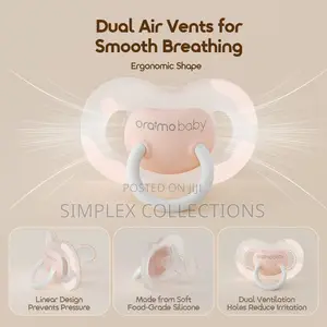 Oraimo Baby Calmease Food-Grade Silicone Pacifier 2 PCS