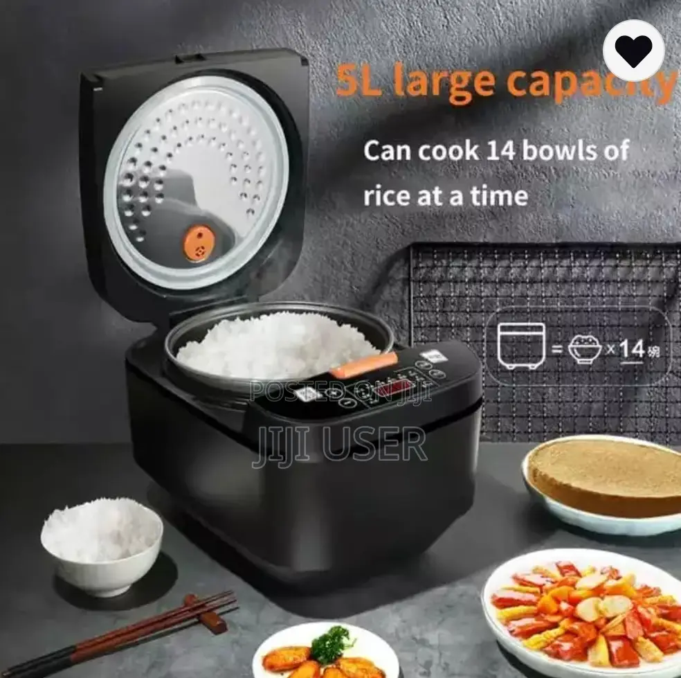Silver Crest Digital Rice Cooker - 5L