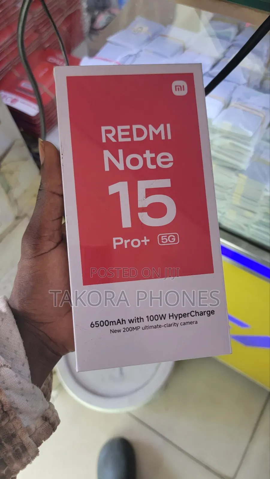 New Xiaomi Redmi Note 15 Pro+ 512 GB Black