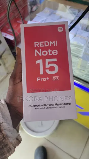 New Xiaomi Redmi Note 15 Pro+ 512 GB Black