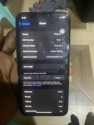 Apple iPhone X 256 GB Black