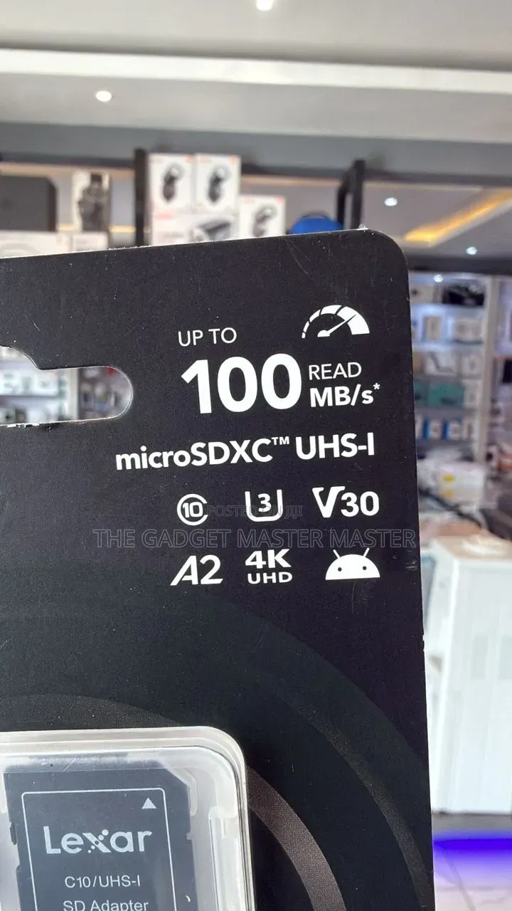 Lexar High Performance 633x Uhs-I Microsdxc With Sd Adapter