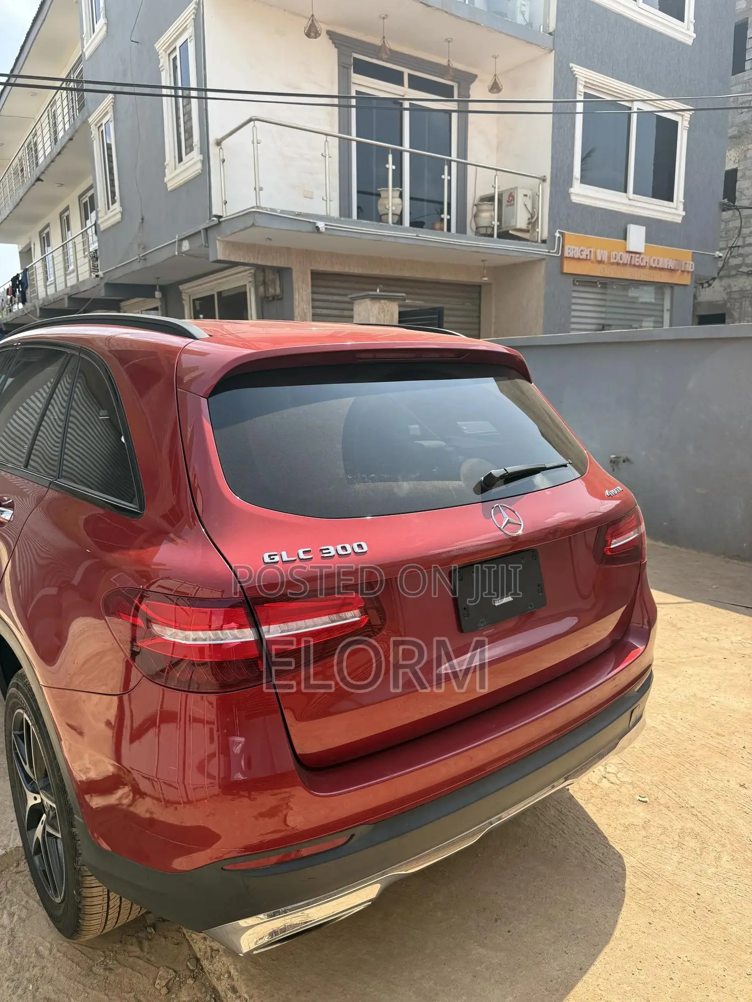 Mercedes-Benz GLC-Class 2018 Red