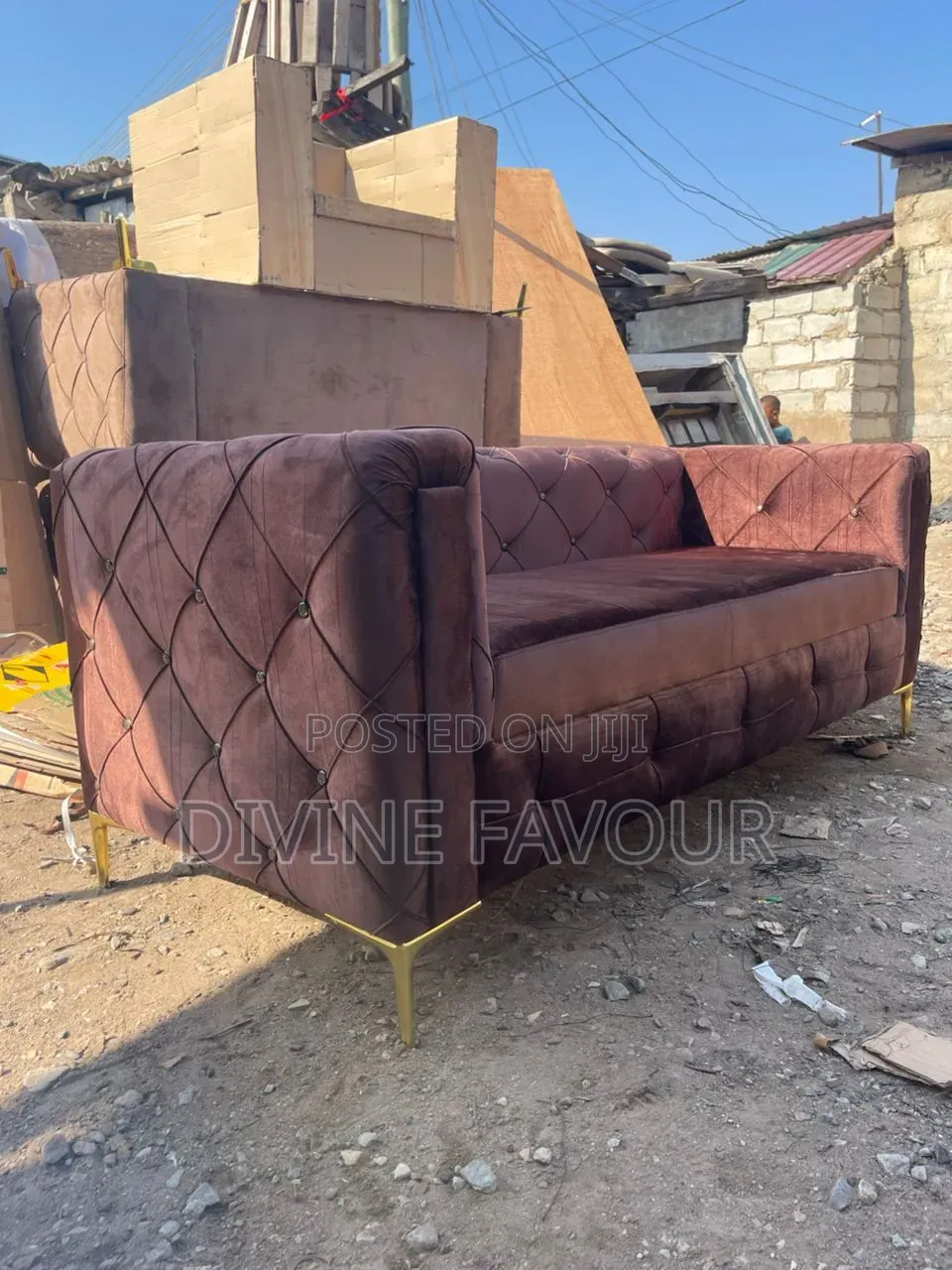 A Comfortable Brand New Sofa Available for Sale