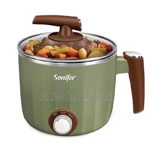 1.2l 600w Portable Multifunctional Stainless Steel Electric Cooker.