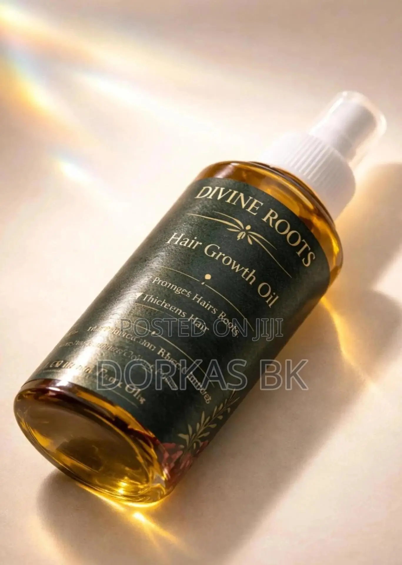 Grow Stronger, Fuller, Healthier Hair Naturally With Divine Roots Hair