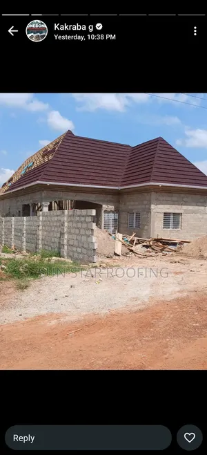 Roofing Wood Installation of Roofing Sheet and Rin Gutter