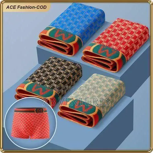 Eu Sizes Men's Cotton Boxer Briefs 4-Pack