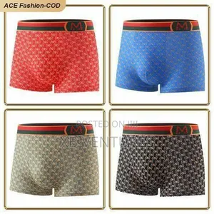 Eu Sizes Men's Cotton Boxer Briefs 4-Pack