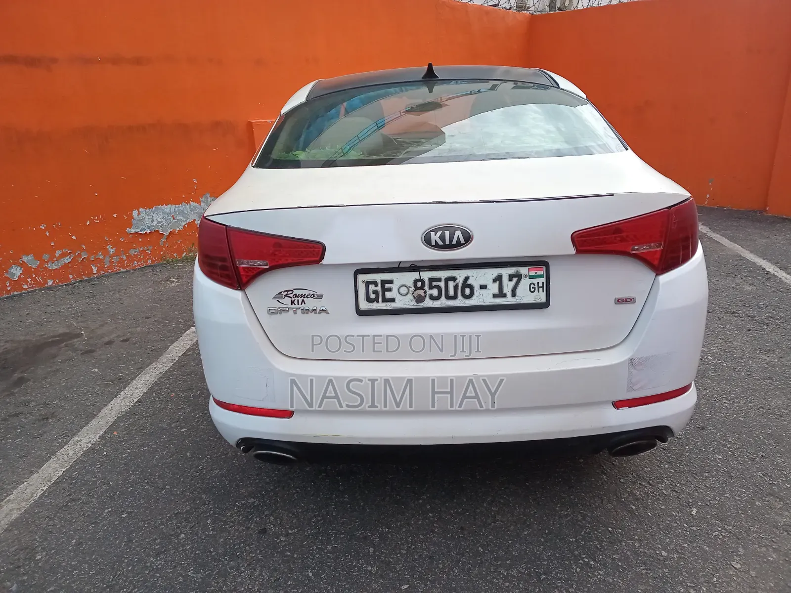 Kia Optima SX 4dr Sedan (2.4L 4cyl 6A) 2014 White