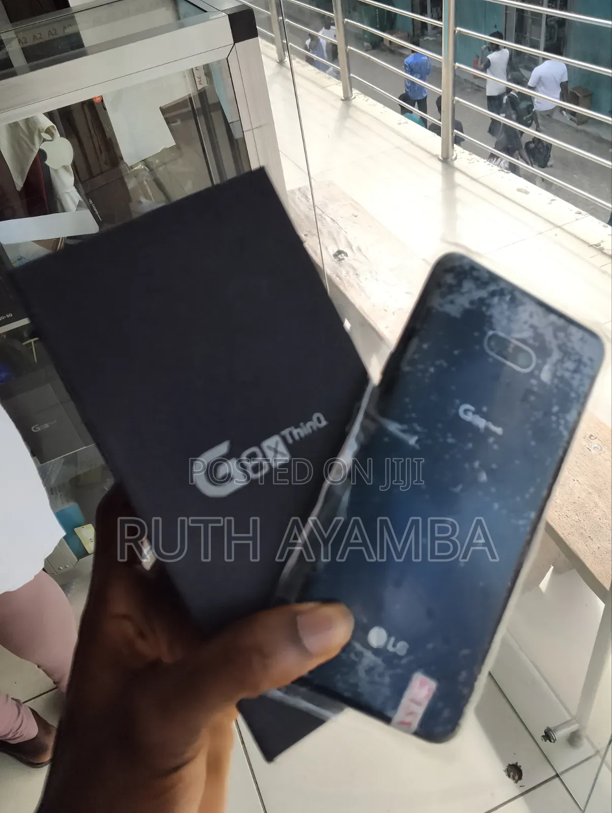 New LG G8X Thinq 128 GB Black