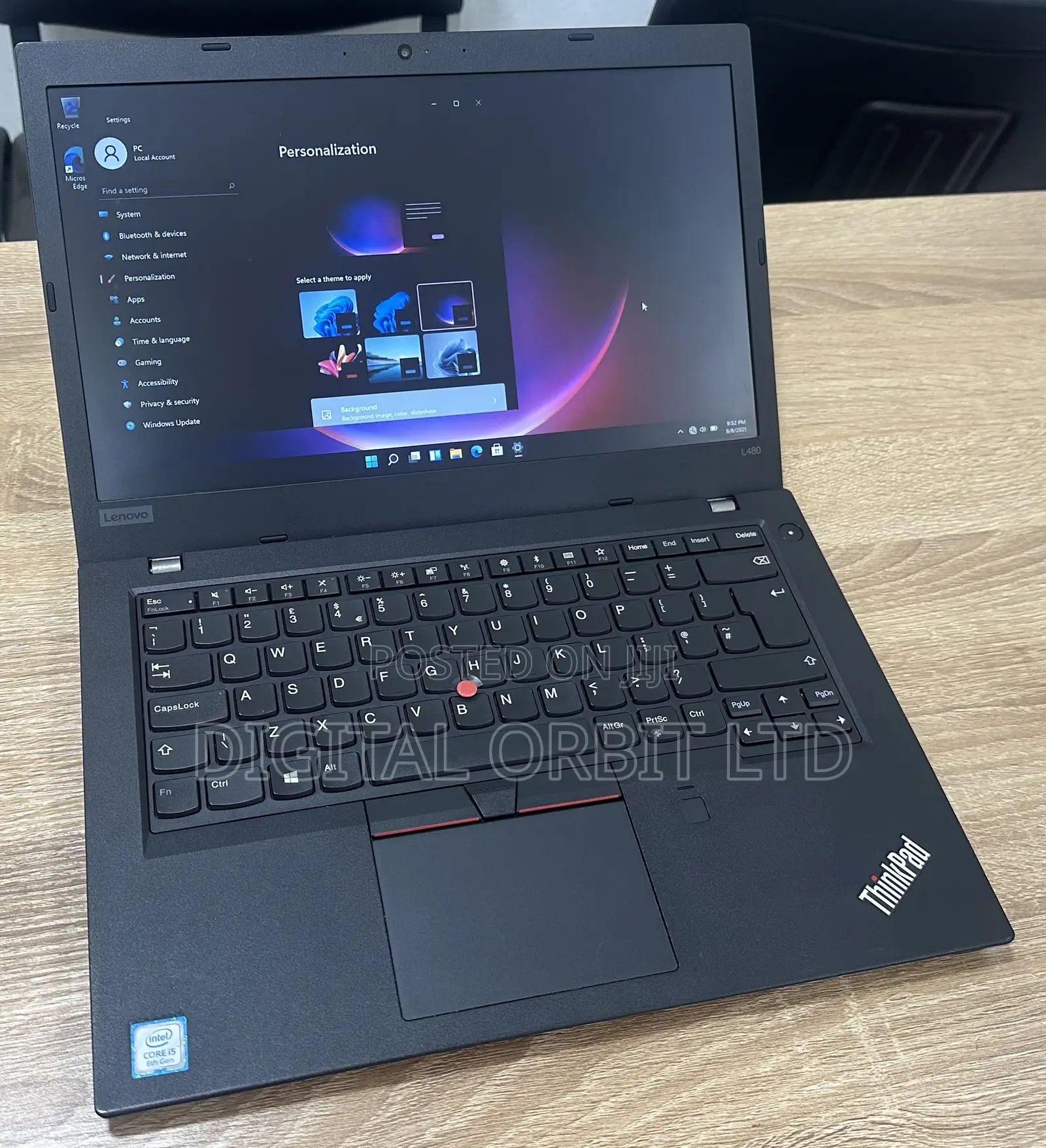 Laptop Lenovo ThinkPad L480 8GB Intel Core i5 SSD 256GB