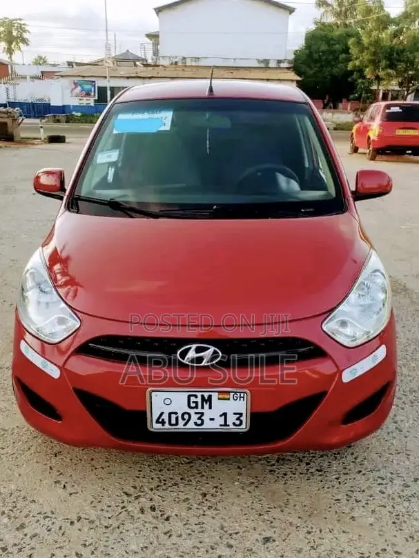 Hyundai I10 2008 Red