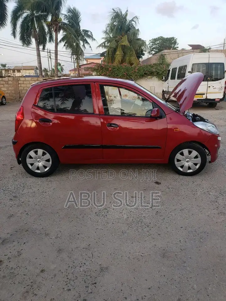Hyundai I10 2008 Red