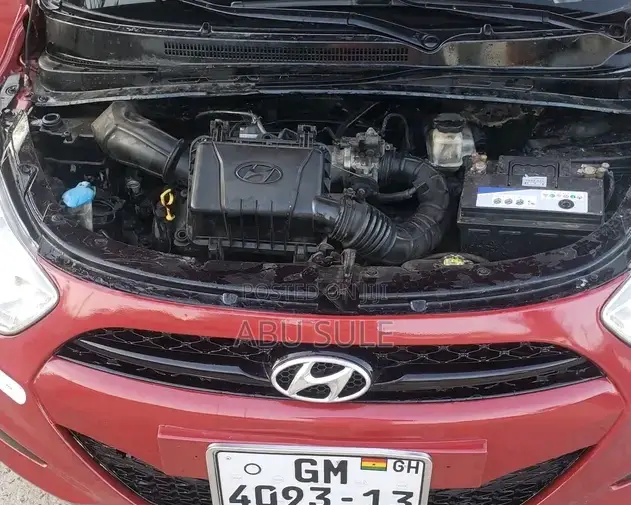 Hyundai I10 2008 Red
