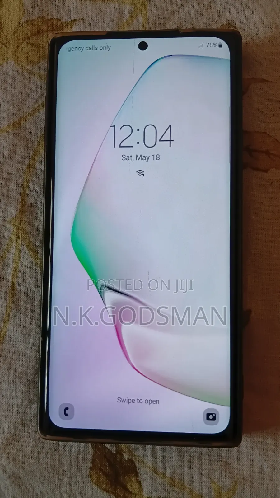 Samsung Galaxy Note 10 5G 256 GB Black