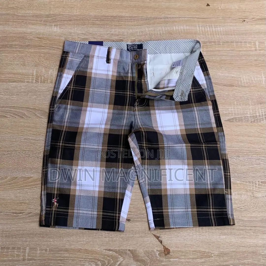 Polo Ralph Lauren Checkered Khaki Shorts
