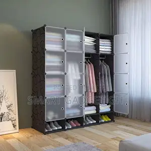 16 Doors Cubes Wardrobe