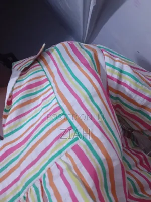 A Short Sleeve Coloured Striped Shirt